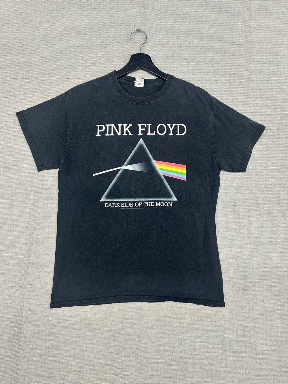 Pink Floyd Dark Side Of The Moon 2015 Prism T-Shirt Black Size M Gildan